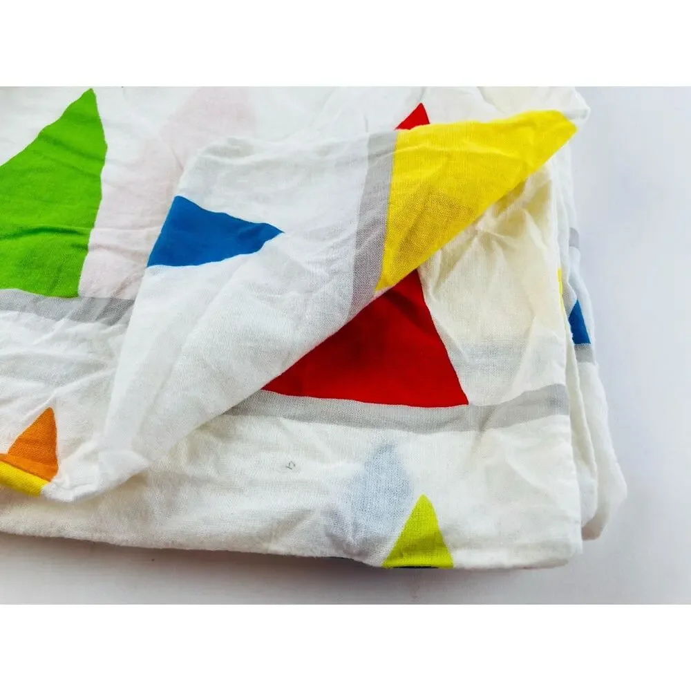IKEA Vitaminer Vimpel Duvet Cover Colorful Pennant Flags Sheet Bangladesh 1999 S